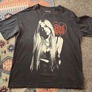 AEO Avril Lavigne Band T Shirt Sz M